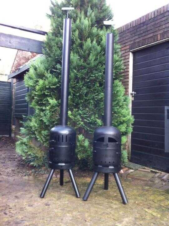 terrasverwarmer op hout ook met bbq buitenkachel terrashaard