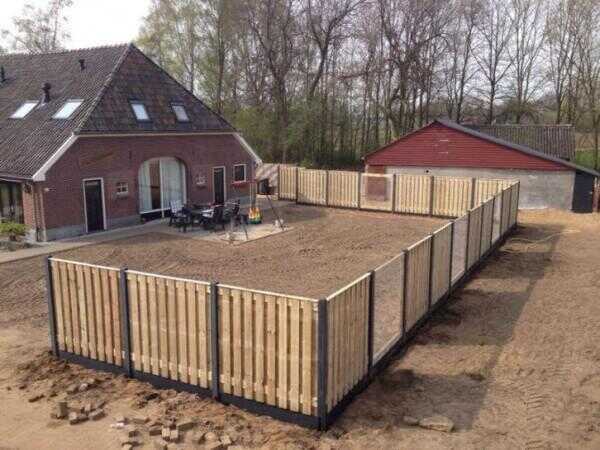 hout aanbieding