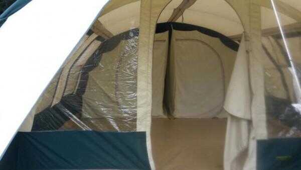 6 Persoons Tunneltent Obelink Hypercamp Fashion Gold Huntingad Com